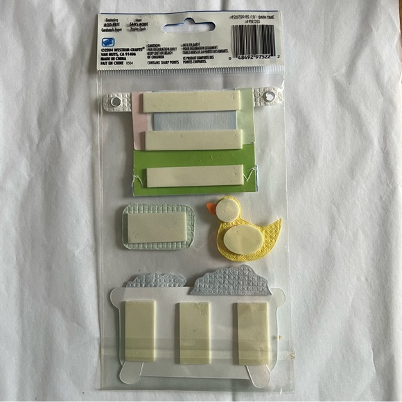 NWT Paper Bliss Bath Time Dimensional Stickers - Picture 2 of 5